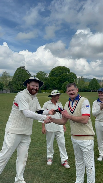 Brad Abraham was awarded his Nottman Cap