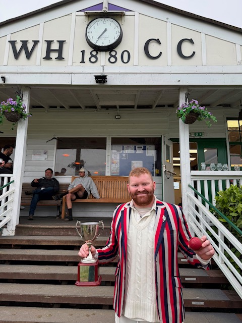 Leith Cowie became the 9th player to take 100 wickets