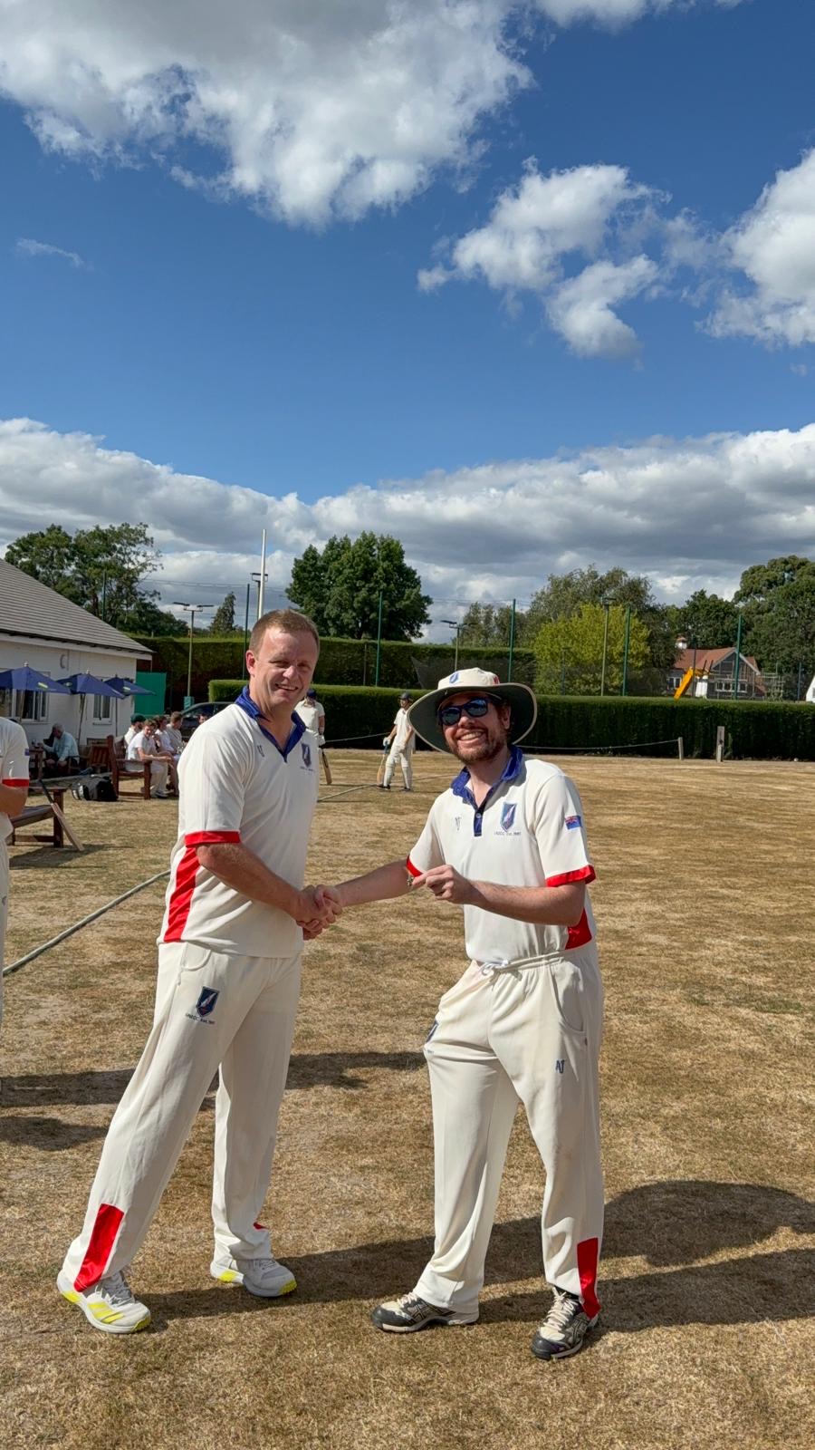 Mike McClean, Michael Gane and Shekhar Aryan got their 25 match pins