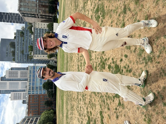 Peter Southey-Jensen getting his Nottman Cap