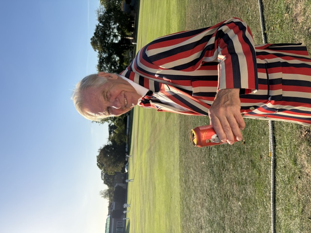 Our president Richard Holden at Hurlingham